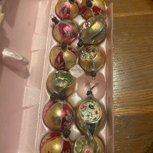Vintage Christmas ornaments
